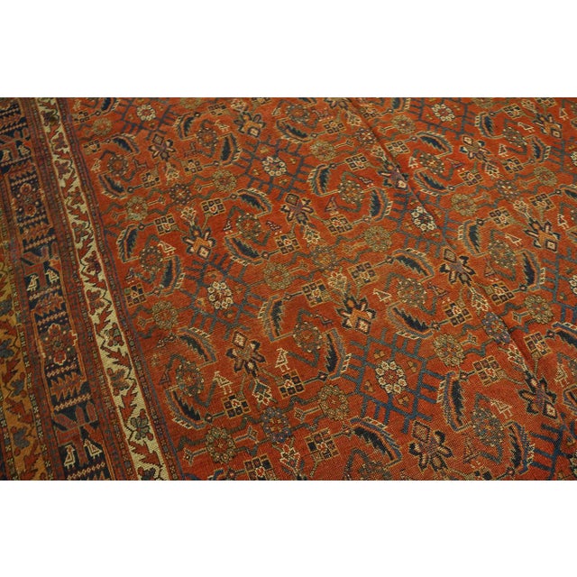 Antique Persian Tribal Rug For Sale - Image 10 of 12