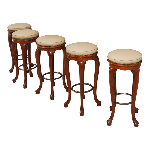 Francesco Molon 7 Piece Italian Bar W. Hutch Cabinet For Sale