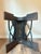 Custom Upholstered Vintage Camel Saddle Stools For Sale In Atlanta - Image 6 of 12