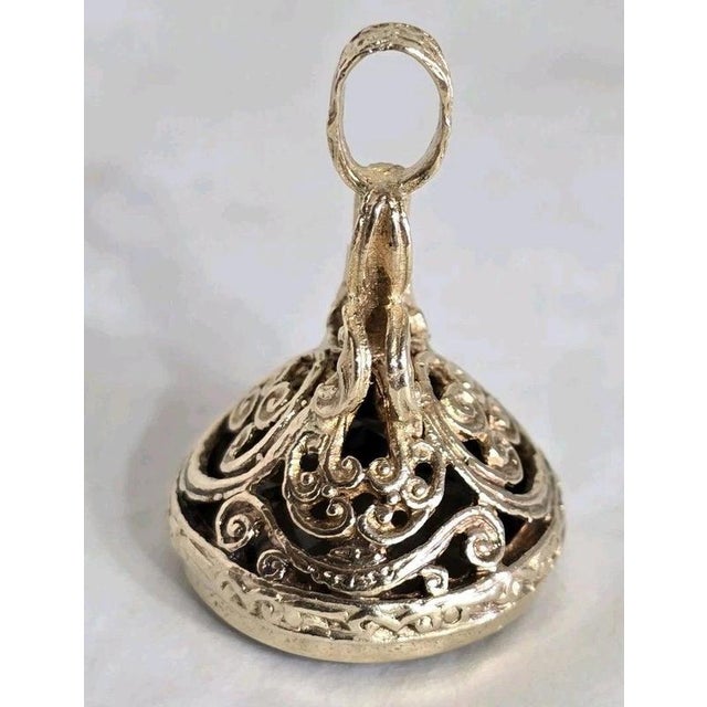 Mid-Century 9ct Gold Charm and Seal from Franklin Mint, London, 1967 For Sale - Image 11 of 18