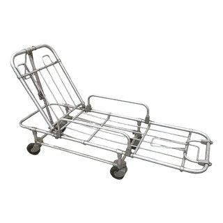 1940 #21 Posture Cot Ambulance Stretcher by Ferno-Washington Inc.or Chaise Lounge For Sale