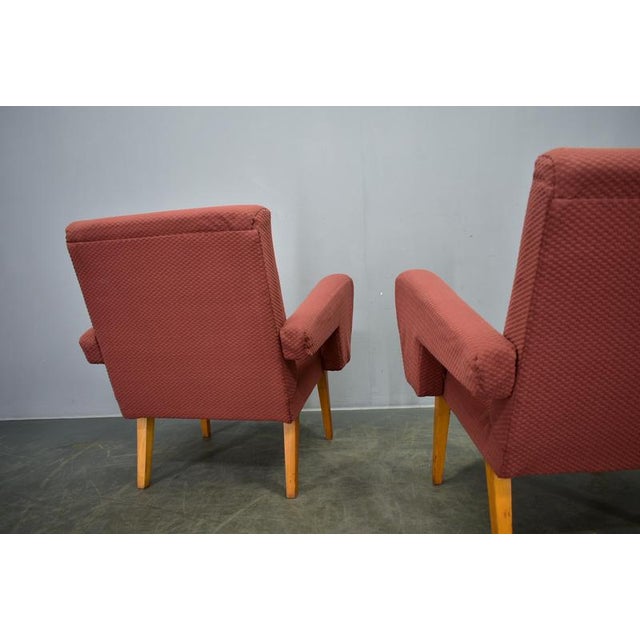 Vintage Armchairs, Former Czechoslovakia, 1960s, Set of 2 For Sale - Image 12 of 18