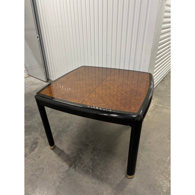 Mid-Century Modern Chinoiserie Dining Set by Drexel Heritage “Profile” Collection For Sale - Image 3 of 11