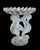 1960s Vintage Three Seahorses Birdbath Concrete For Sale - Image 5 of 18