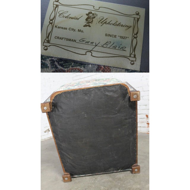 Art Deco Oak and Upholstered Club Chair For Sale - Image 10 of 11