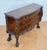 Brown Spanish Baroque Revival Carved Wood Commode with Drawers, 1940 For Sale - Image 8 of 12