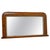Brown Victorian Walnut Overmantel Mirror For Sale - Image 8 of 8