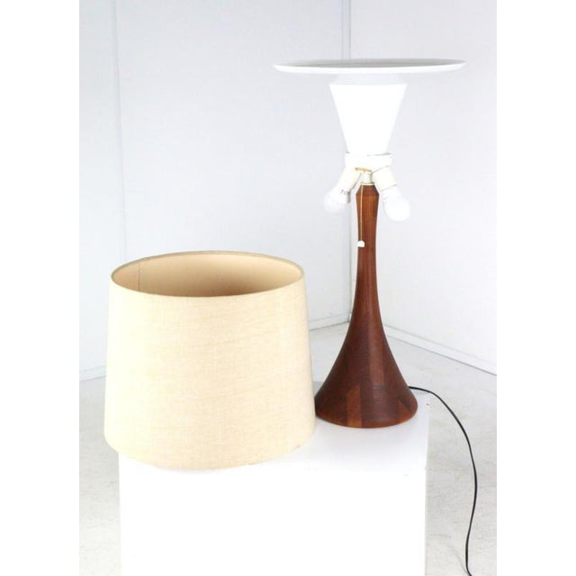 Large Wooden Table Lamp from Domus For Sale - Image 10 of 16