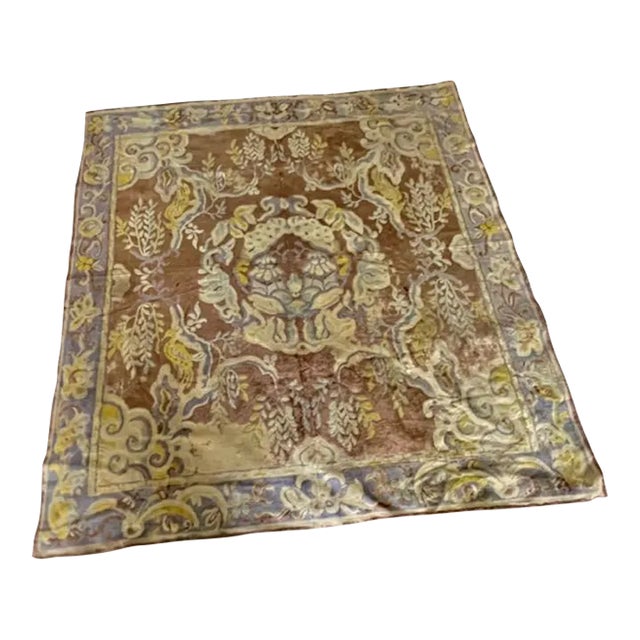 1960s Meadow Textile Wall Hanging For Sale