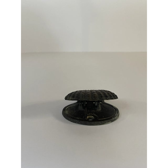Vintage Brass Seashell Paper Clasp For Sale In Jacksonville, FL - Image 6 of 7