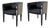 Jonathan Charles Terra Barrel Back Dining Chairs Pair For Sale