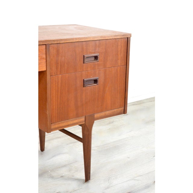 1960s Vintage Danish Teak Desk, 1960s For Sale - Image 5 of 9