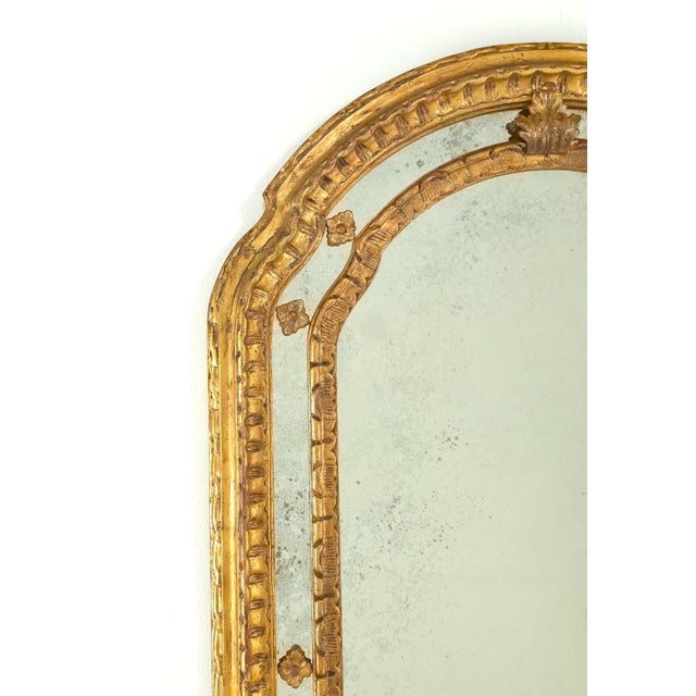A custom reproduction of an Italian mirror, circa 1980.