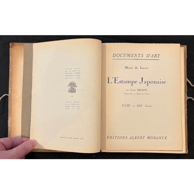 Japanese Prints by 18th & 19th Century Artists, Collected by Gaston Migeon, Louvre Museum Curator, 1923 Vol 2 For Sale In Charlotte - Image 6 of 18