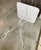 Square White Garden Table in Metal, 1950s For Sale - Image 10 of 18