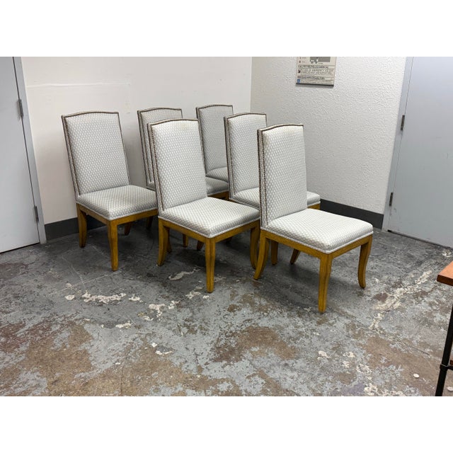 Lockhart Furniture Collection Custom Alder Dining Chairs, Set of Six For Sale - Image 10 of 12