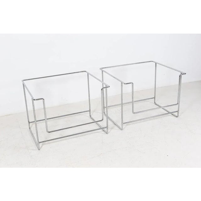 Set of Mid-Century Leather Armchairs For Sale - Image 18 of 18