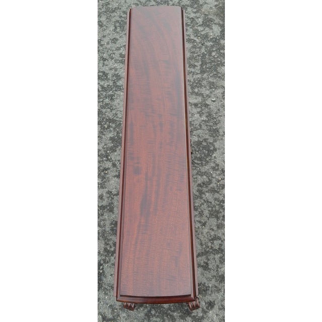 Refinished William IV Figured Mahogany Sutherland Center Table/Breakfast Table, C. 1830s For Sale - Image 11 of 14
