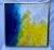 1970's Original Modern Abstract Acrylic on Canvas, Framed For Sale - Image 9 of 9