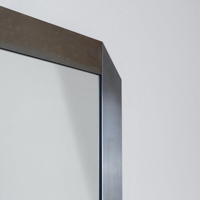 Octagonal Metal Mirror by Sergio Mazza for Artemide, in Good conditions. Designed 1960 to 1969 I have official proof of...