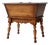 Vintage Kling Colonial Maple Sugar Chest Style Storage Table Circa 1970s For Sale