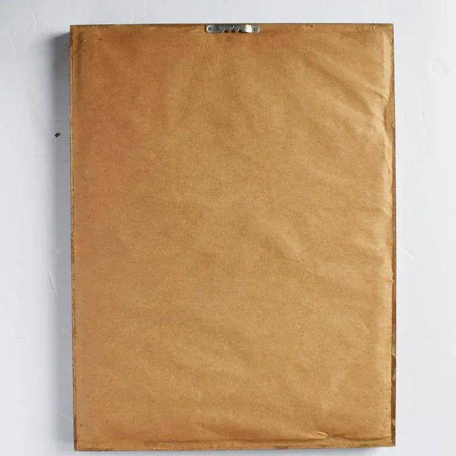 Framed Wood Block Print of Japanese Warrior by Artist Takahashi Shozan III 1920s For Sale - Image 4 of 6