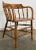 Farmhouse Antique Saloon Style Wood Captain's Chair For Sale - Image 3 of 12