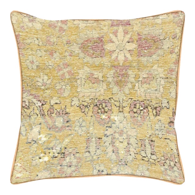 1960s Persian Kerman Pillow For Sale