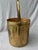 Mid 20th Century Vintage Raised Repousse Brass Fire Wood Bucket For Sale - Image 5 of 13