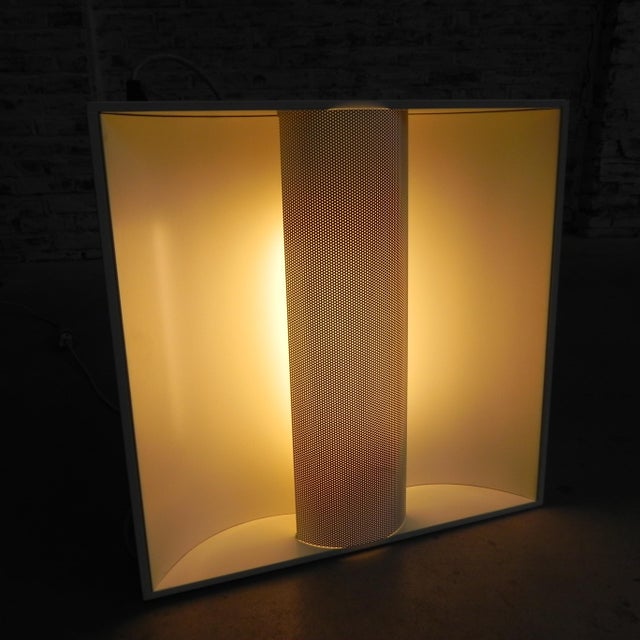 Width: 60 cm depth: 13 cm. height: 60 cm this lamp is supplied including fluorescent lamps. there are 2 fluorescent lamps,...
