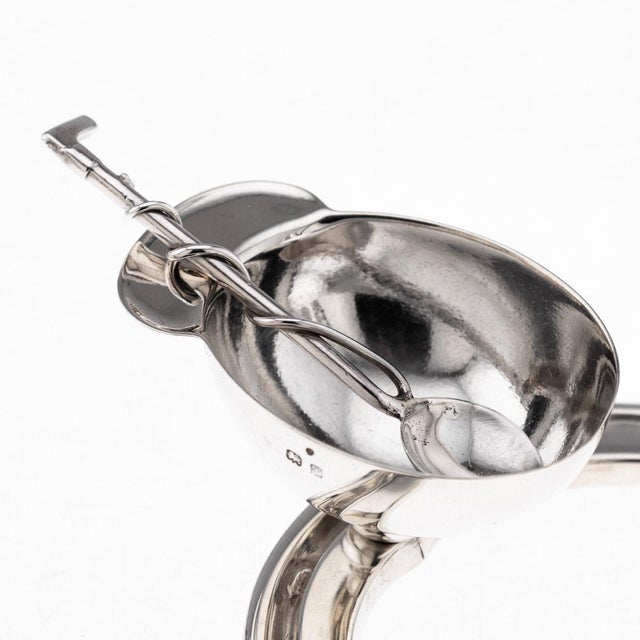 Antique 20th Century English Silver Novelty Jockey Condiment Set, 1908, Set of 6 For Sale - Image 14 of 18