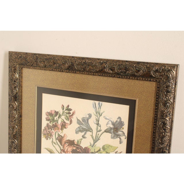 Windsor Art Pair of Decorative Framed Floral Prints For Sale - Image 10 of 12