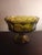 1960s 1960s Vintage Fostoria Coin Glass Green Large Pedestal Bowl For Sale - Image 5 of 6