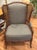Green Pair Ethan Allen Faux Bamboo Cane Wingback Chairs For Sale - Image 8 of 8