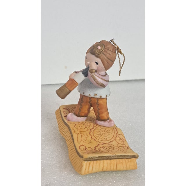 Disney Goebel “It’s a Small World” Hand-Painted Ceramic Ornament Figures, Set of 4, For Sale - Image 12 of 13