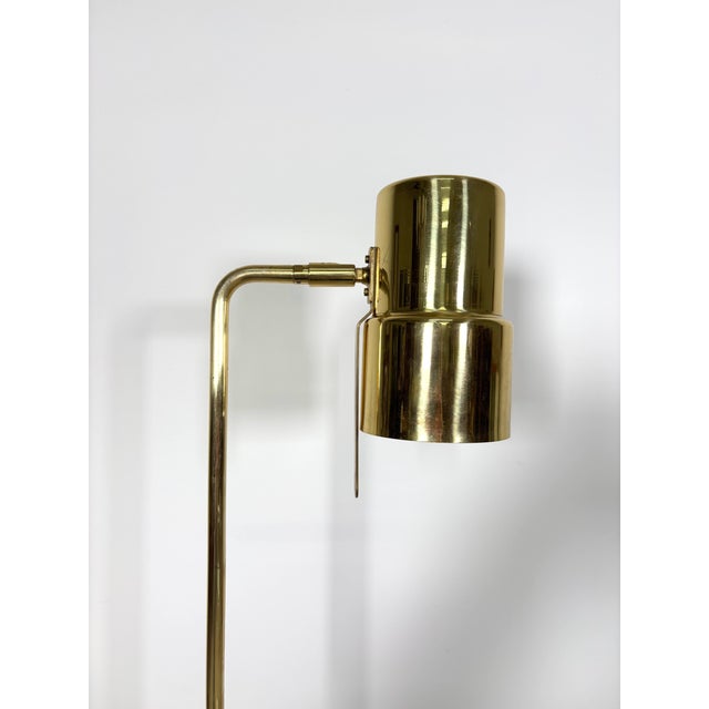 Metal Model 154 Brass Floor Lamp by Hans Agne Jakobsson, 1960s For Sale - Image 7 of 18