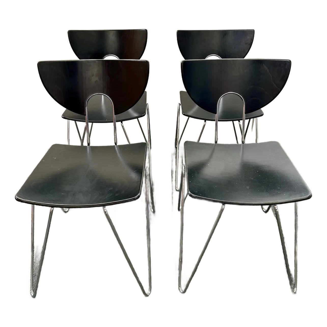 Kusch+Co. Mikado 1800　walter leeman Kusch & Co Mikado 1800 Stackable Side Chairs by Walter