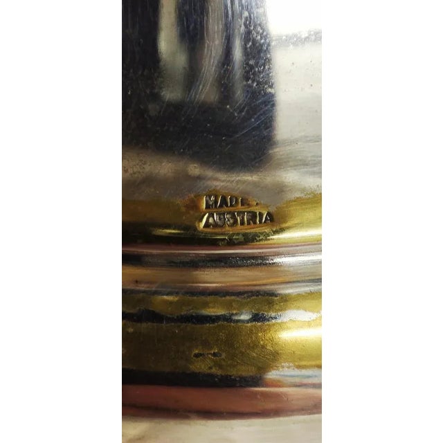 Embossed Brass Fruit Plate, Austria, 1940s For Sale - Image 6 of 7