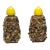 Contemporary Stone Covered Salt and Pepper Shakers - a Pair For Sale