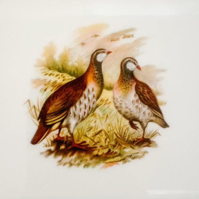French Vintage French Partridge Cigar Ashtray or Catchall by Porcelaine Des Brémailles For Sale - Image 3 of 6