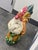 Early 21st Century Glazed Ceramic Rooster Sculpture, Large For Sale - Image 5 of 12