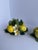 Yellow Vintage Ceramic Lemon & Blossom Candlesticks – Pair For Sale - Image 8 of 13