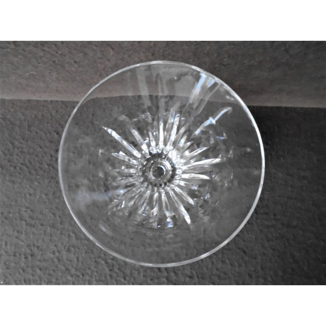 Waterford Crystal Vintage Waterford Eileen Crystal Stemmed Glasses- Set of 6 For Sale - Image 4 of 5