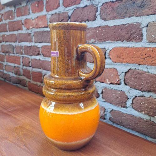 Terracotta Scheurich Vase, West Germany, 1970s For Sale - Image 5 of 5
