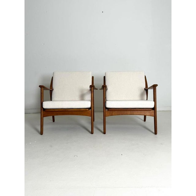 Lounge Chairs by Niels Koefoed, 1960s, Set of 2 For Sale - Image 3 of 18