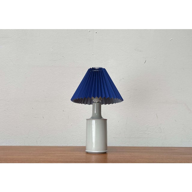 Royal Copenhagen Mid-Century Modern Danish Model Blakant Lille Table Lamp from Royal Copenhagen, 1970s For Sale - Image 4 of 18