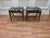 Vintage Faux Bamboo "Souvenir D'Afrique" Giraffe Ottomans / Stools - A Pair For Sale - Image 4 of 5