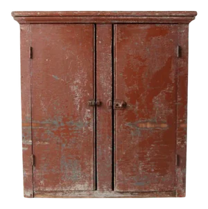 Antique Primitive Cupboard Tabletop Cabinet