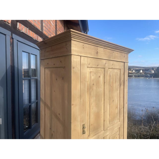 Antique Fir Wardrobe, 1890s For Sale - Image 15 of 18