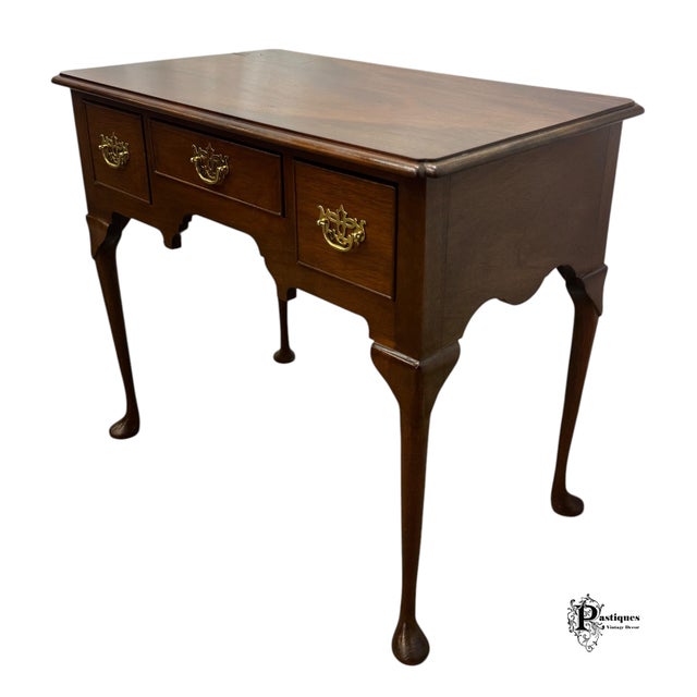 Vintage Traditional Chippendale Style Lowboy / Chest of Drawers featuring High Quality Mahogany Construction, Three...